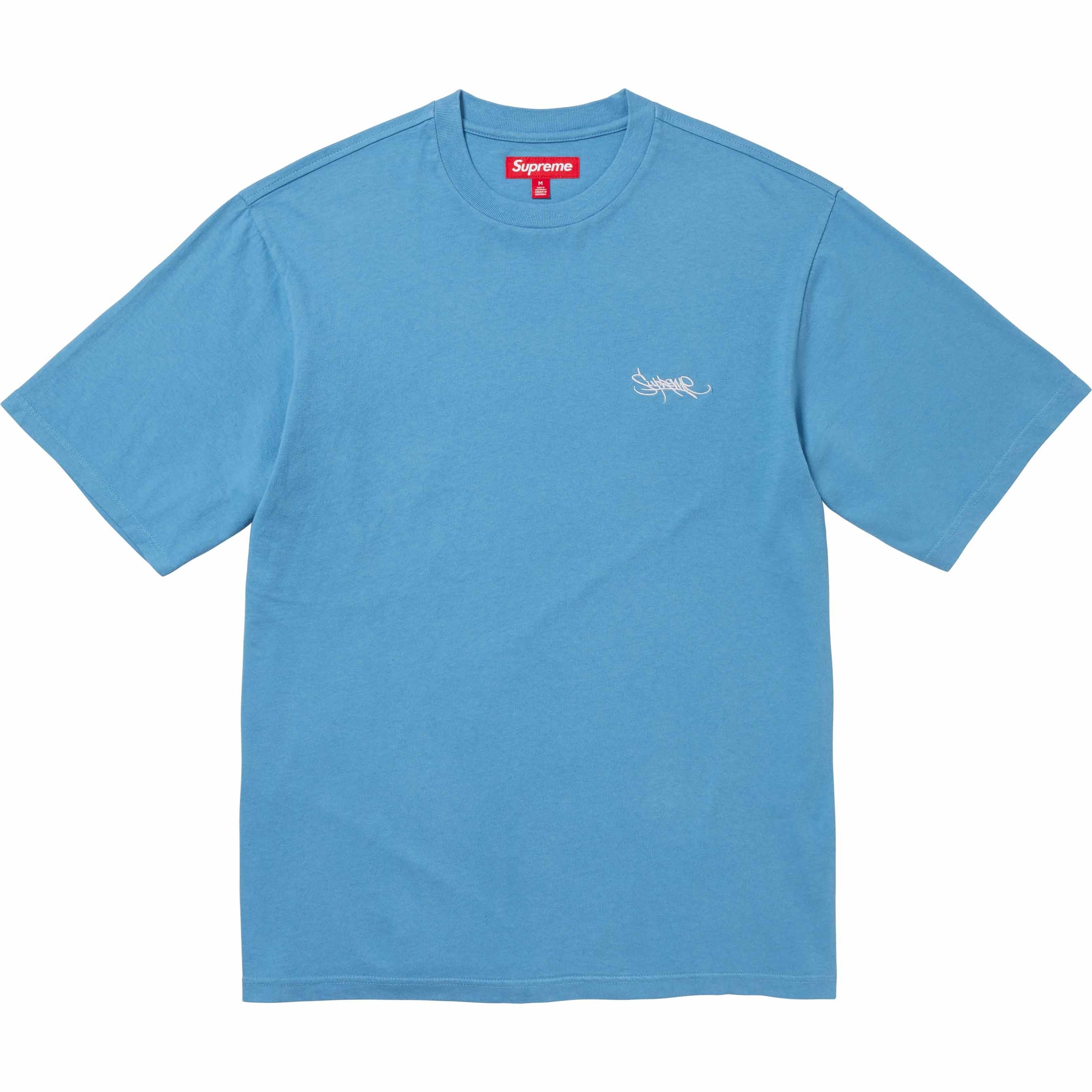 Washed Tag S/S Top view 4